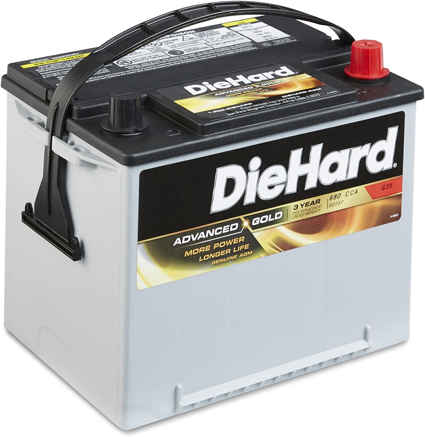 Amazon.com: DieHard 38275 Advanced Gold AGM Battery
