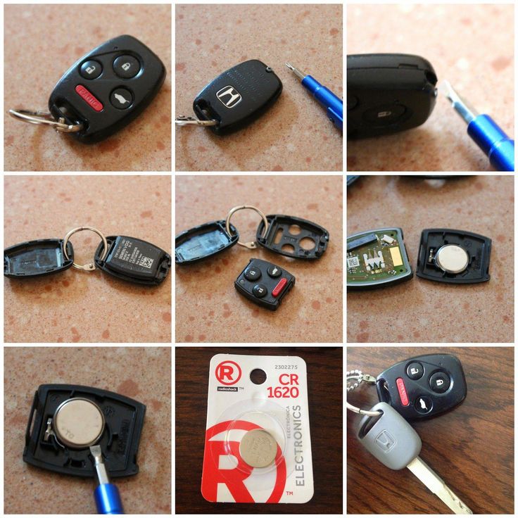 Changing the battery in your car key remote.....you don