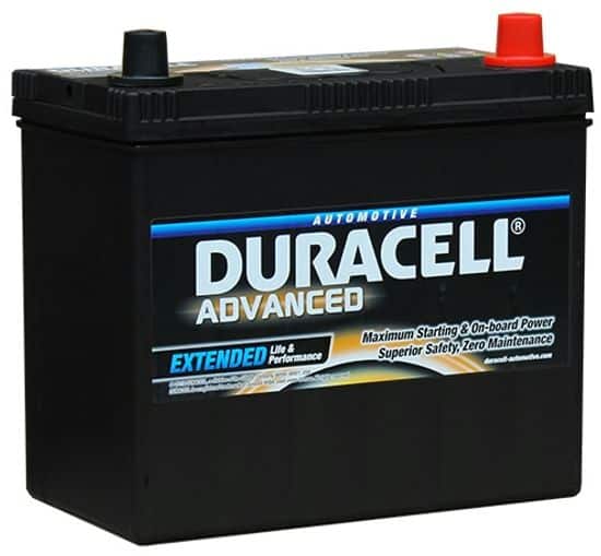 DA45 Duracell Advanced Car Battery 12V 45Ah (048