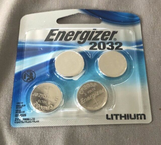 Energizer CR2032 3V Lithium Coin Cell Batteries