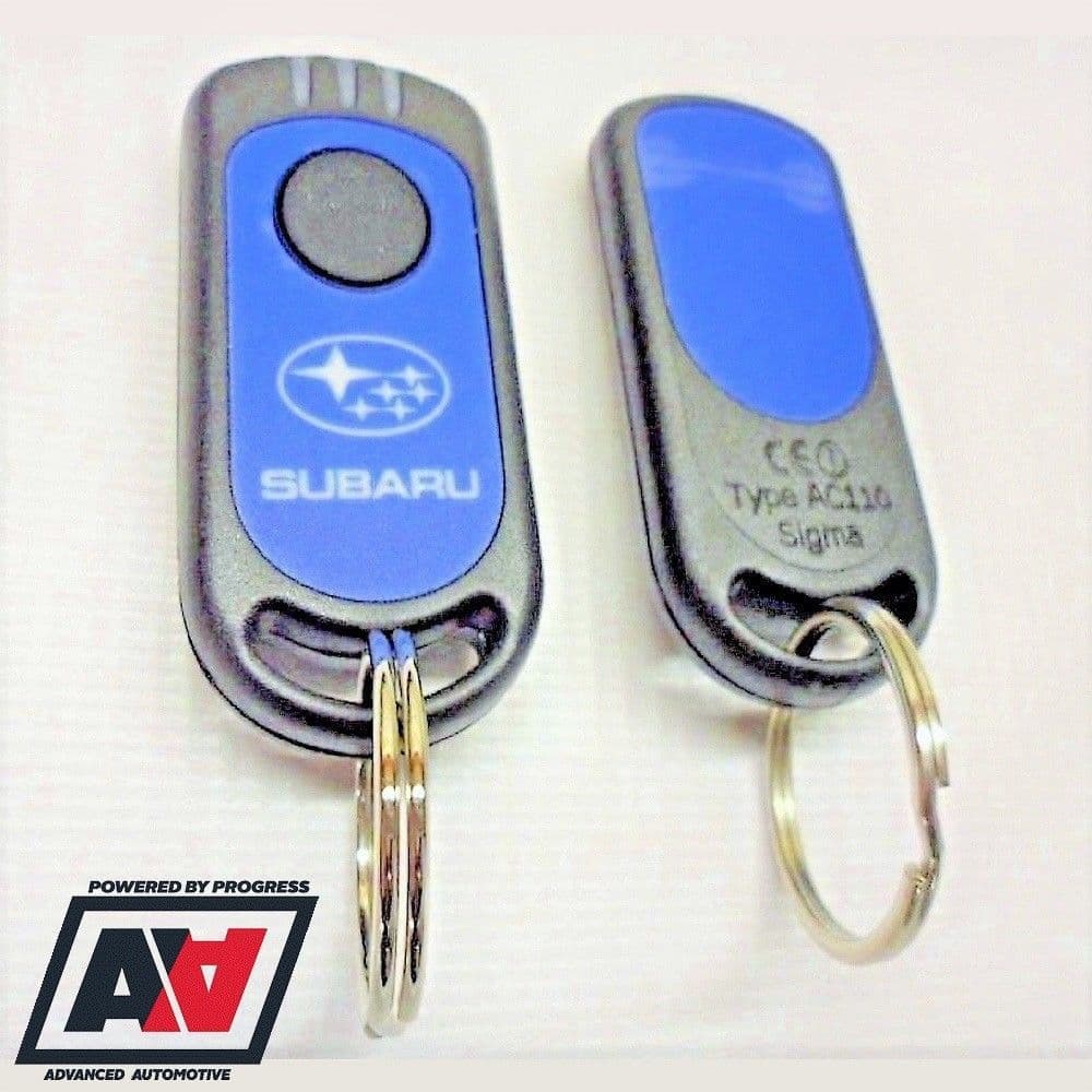 Genuine Subaru Sigma " M"  Series Alarm Remote Key Fob Alarm / Locking ...