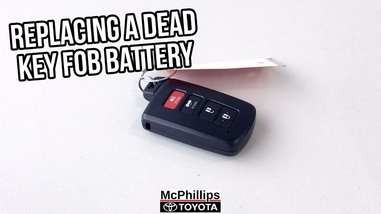 How to Replace Your Toyota Key Fob Battery