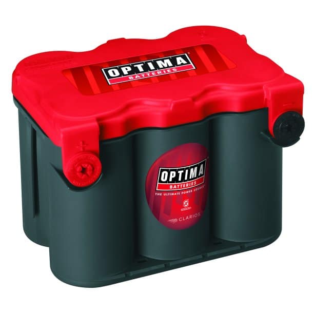 Optima Redtop AGM Spiralcell Automotive Battery, Group Size 78, 12 Volt ...