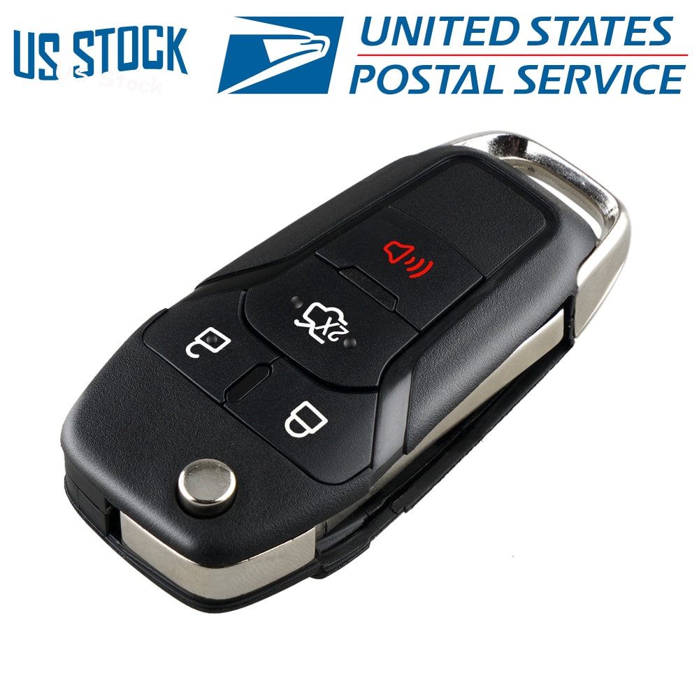 Remote Flip Key Fob For Ford Fusion 2013 2014 2015 2016 1PC Keyless ...