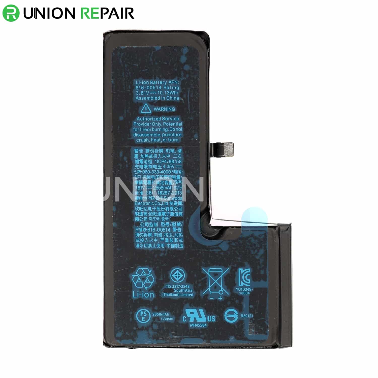 Replacement for iPhone Xs Battery 2658mAh
