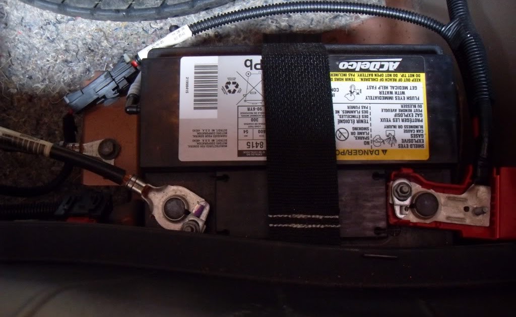 Where Is The Battery On A 2006 Chevy Cobalt